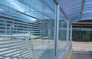 Covered Pedestrian Walkway for Buffalo Airport
