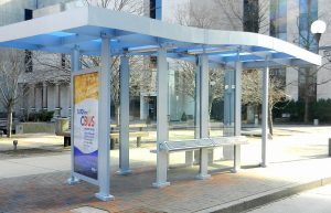 Downtown Columbus Bus Shelters