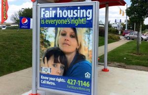 Advertising Bus Shelter