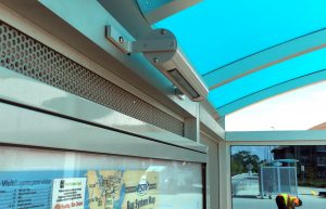 Custom Solar Powered Transit Shelters