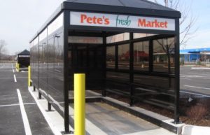 Custom Cart Corral for Pete’s Fresh Market