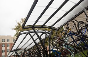 Canopy Roof Bike Shelter