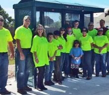 Brasco Bus Shelter Constructed by Sarasota County Transit and Local Boy Scout Troop