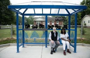 Tom Stanley Takes Public Art To New Heights in Hidden Valley, NC With Brasco’s Techline Series Bus Shelters